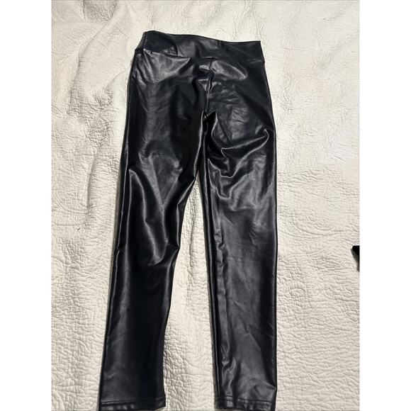 Spanx Faux Leather Leggings M - Picture 8 of 8